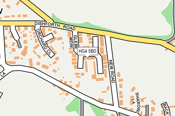 Map of GRAEME POWELL MARKETING LIMITED at local scale