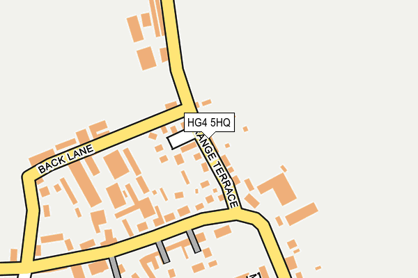 HG4 5HQ map - OS OpenMap – Local (Ordnance Survey)