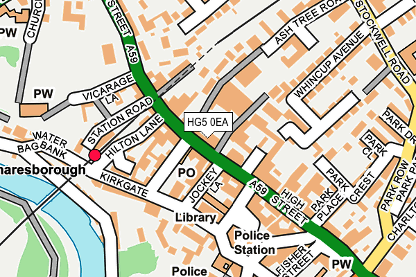 Map of 56 HIGH STREET (MANAGEMENT) LIMITED at local scale