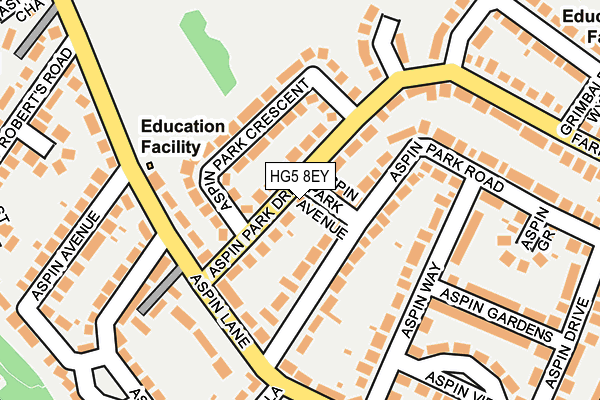 Map of FOAR HOLDINGS (GOSFORTH) LTD at local scale