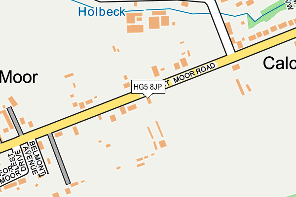 Map of JACK'S PLACE LIMITED at local scale