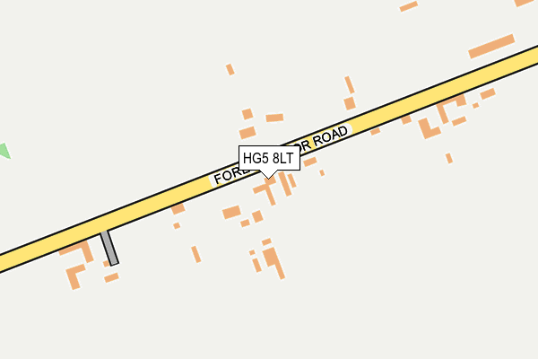 HG5 8LT map - OS OpenMap – Local (Ordnance Survey)