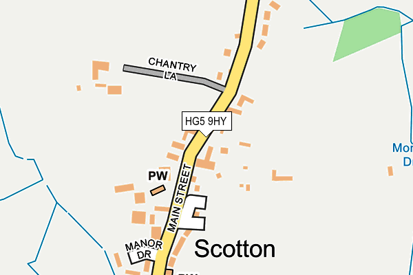 Map of NORTHERN DUO LTD at local scale