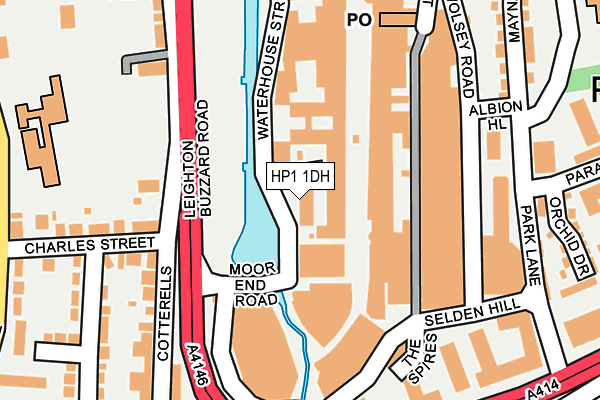 HP1 1DH map - OS OpenMap – Local (Ordnance Survey)