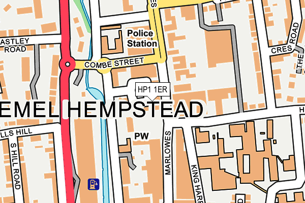 HP1 1ER map - OS OpenMap – Local (Ordnance Survey)