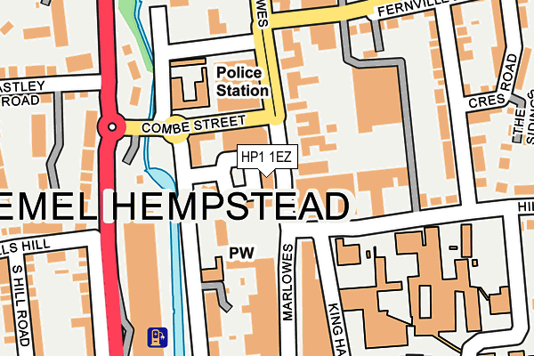 HP1 1EZ map - OS OpenMap – Local (Ordnance Survey)