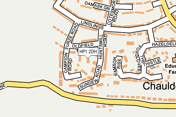 HP1 2DH map - OS OpenMap – Local (Ordnance Survey)