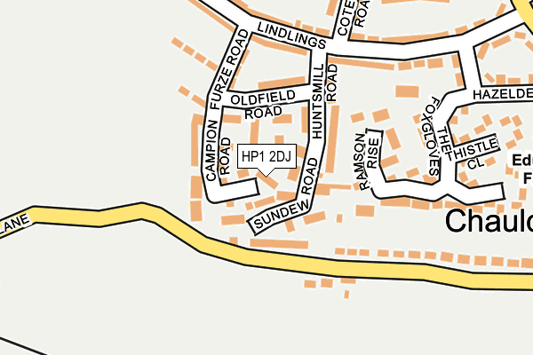 HP1 2DJ map - OS OpenMap – Local (Ordnance Survey)