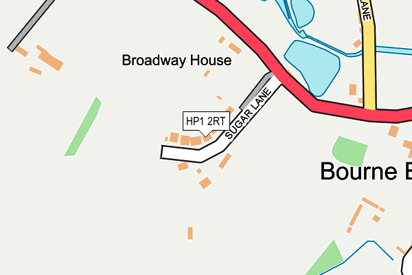 Map of BERT HARKINS RACING LIMITED at local scale