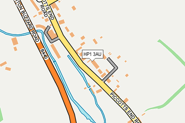HP1 3AU map - OS OpenMap – Local (Ordnance Survey)