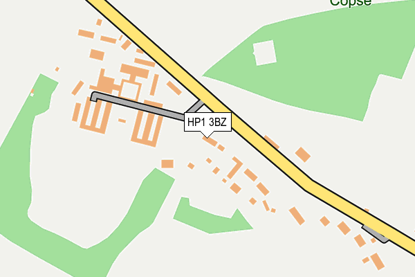 HP1 3BZ map - OS OpenMap – Local (Ordnance Survey)