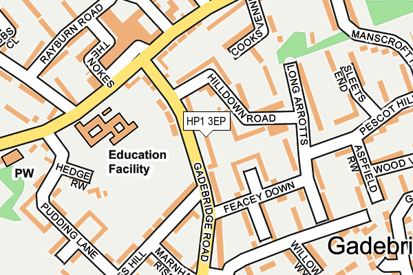 Map of FG BUILDING LTD at local scale