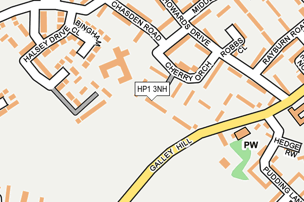 HP1 3NH map - OS OpenMap – Local (Ordnance Survey)