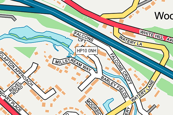 HP10 0NH map - OS OpenMap – Local (Ordnance Survey)