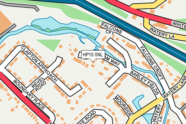 HP10 0NL map - OS OpenMap – Local (Ordnance Survey)