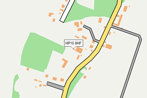 HP10 8HF map - OS OpenMap – Local (Ordnance Survey)