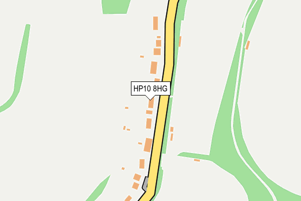 HP10 8HG map - OS OpenMap – Local (Ordnance Survey)