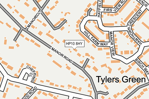 Map of JOHNSONS(BARREL BROWNERS) LTD at local scale