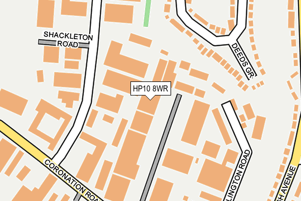 HP10 8WR map - OS OpenMap – Local (Ordnance Survey)