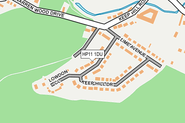 Map of EMERYROCK LIMITED at local scale