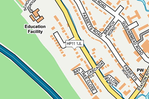 Map of INHEALTH (LONDON) LIMITED at local scale