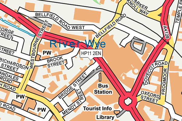 HP11 2EN map - OS OpenMap – Local (Ordnance Survey)