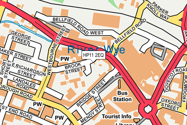 HP11 2EQ map - OS OpenMap – Local (Ordnance Survey)