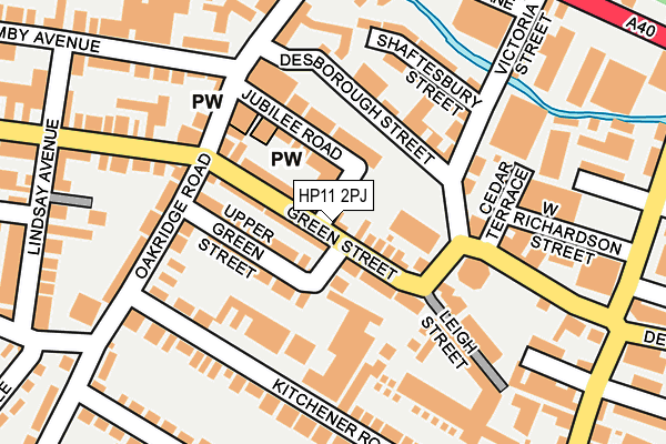 HP11 2PJ map - OS OpenMap – Local (Ordnance Survey)