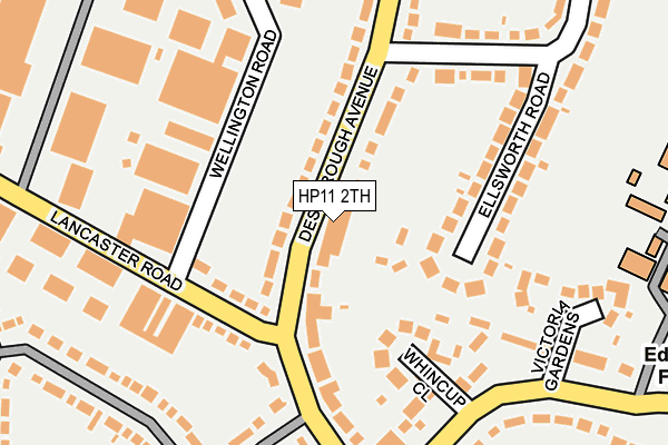 HP11 2TH map - OS OpenMap – Local (Ordnance Survey)