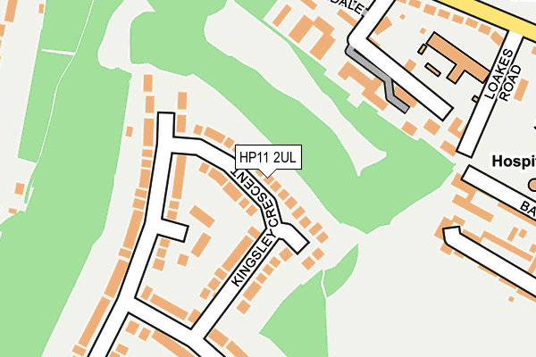 Map of WYCOMBE SUPER STORE LTD at local scale