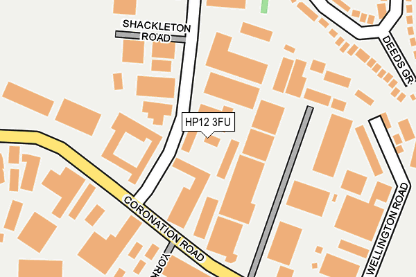 HP12 3FU map - OS OpenMap – Local (Ordnance Survey)