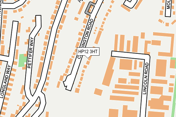 HP12 3HT map - OS OpenMap – Local (Ordnance Survey)