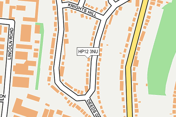 HP12 3NU map - OS OpenMap – Local (Ordnance Survey)