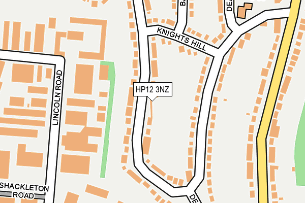 HP12 3NZ map - OS OpenMap – Local (Ordnance Survey)