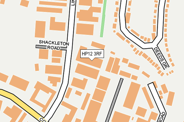 HP12 3RF map - OS OpenMap – Local (Ordnance Survey)