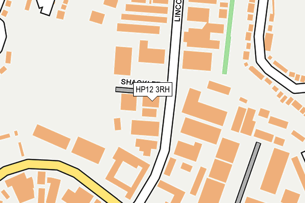 HP12 3RH map - OS OpenMap – Local (Ordnance Survey)