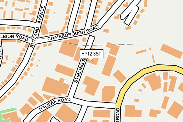 HP12 3ST map - OS OpenMap – Local (Ordnance Survey)