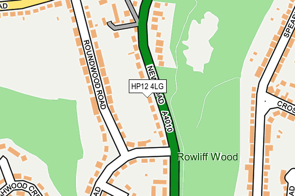 HP12 4LG map - OS OpenMap – Local (Ordnance Survey)