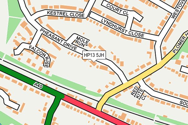 HP13 5JH map - OS OpenMap – Local (Ordnance Survey)