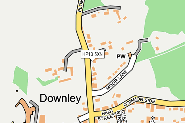 Map of DUNHEVED PRODUCTIVITY LIMITED at local scale