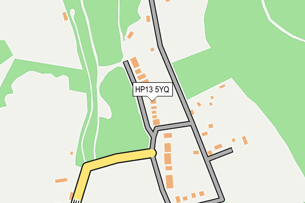 HP13 5YQ map - OS OpenMap – Local (Ordnance Survey)
