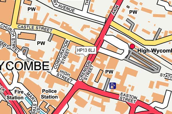 Map of CASTLE STREET DOMUS (55B) LTD at local scale