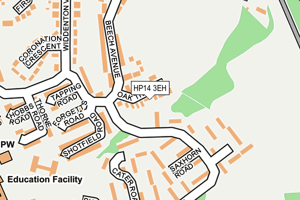 Map of LEE AND CHESTER PROPERTIES LIMITED at local scale