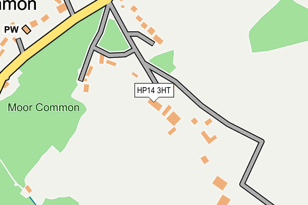 HP14 3HT map - OS OpenMap – Local (Ordnance Survey)