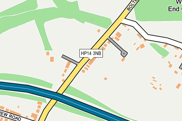 HP14 3NB map - OS OpenMap – Local (Ordnance Survey)