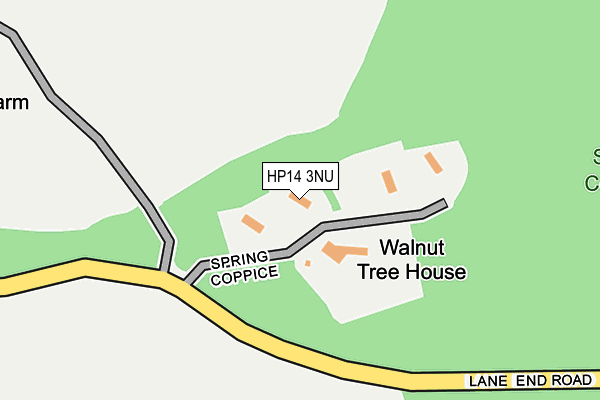 HP14 3NU map - OS OpenMap – Local (Ordnance Survey)