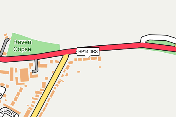 HP14 3RS map - OS OpenMap – Local (Ordnance Survey)