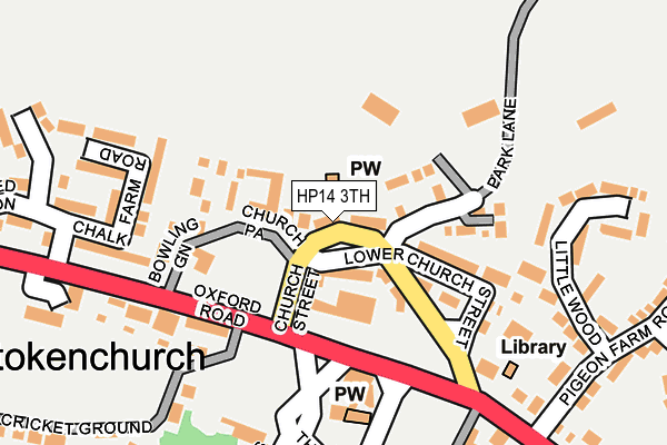 HP14 3TH map - OS OpenMap – Local (Ordnance Survey)