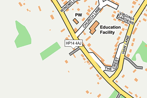 Map of COCURO LIMITED at local scale
