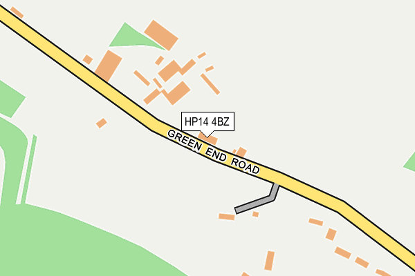 HP14 4BZ map - OS OpenMap – Local (Ordnance Survey)